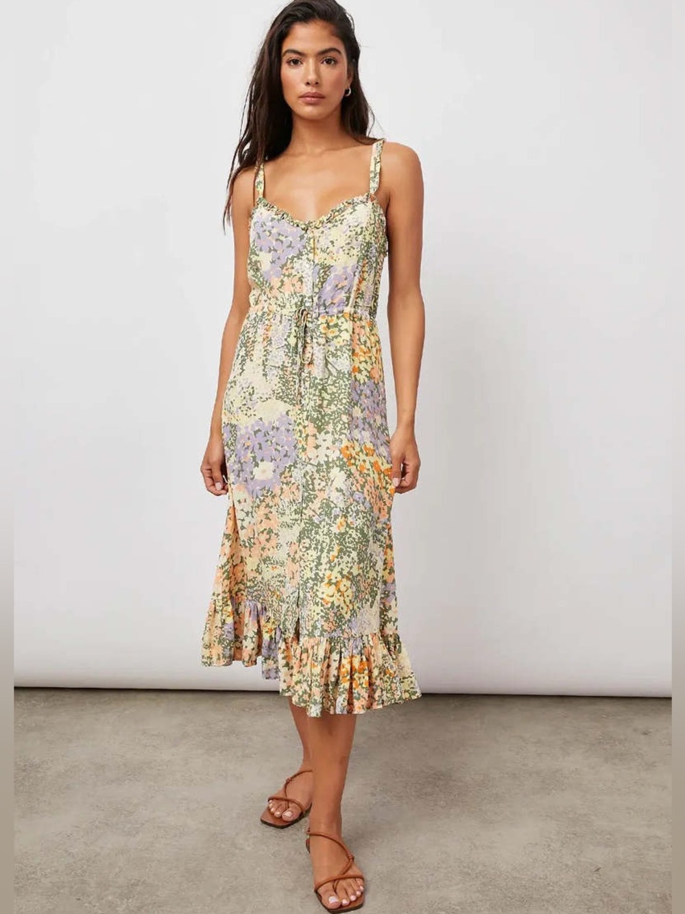 Rails Adalyn Dress in Gardenia Green | Small